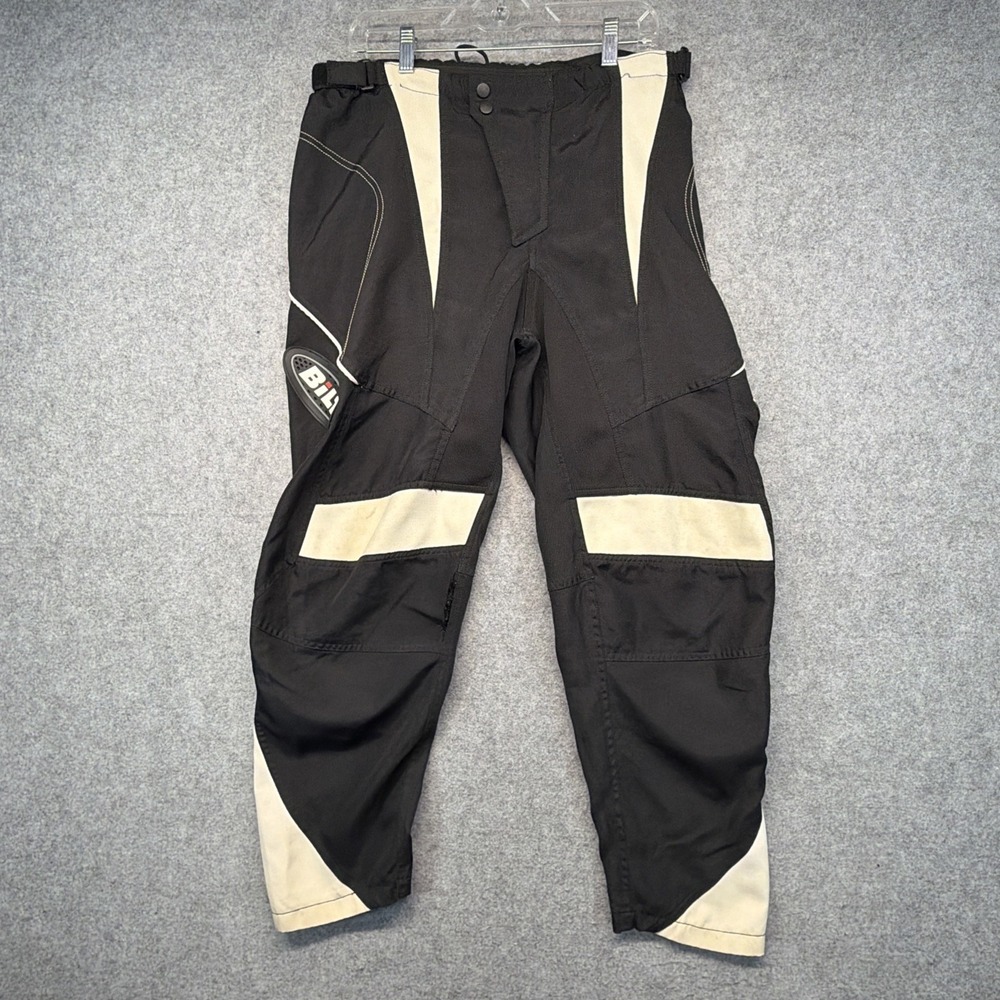 BiLT Motorcycle Motocross Pants Black Men's Size 36